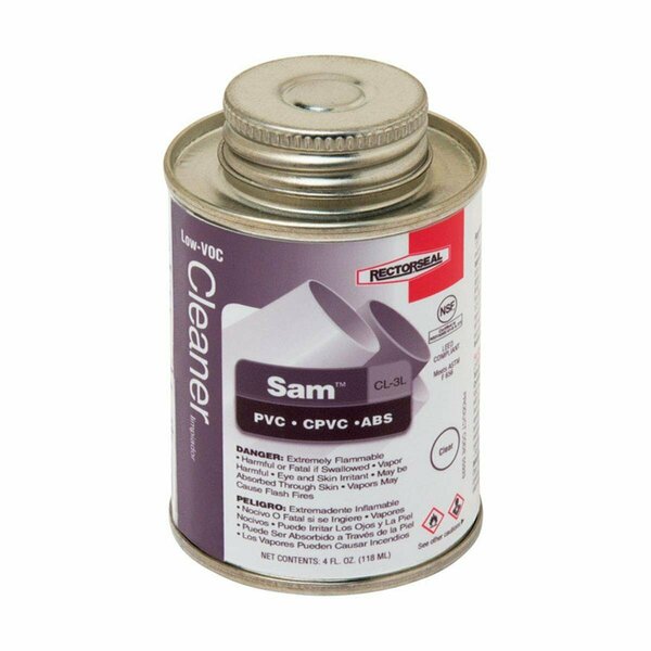 Sticky Situation 4 oz Sam Clear PVC Cement for ABS  CPVC  PVC ST3332944